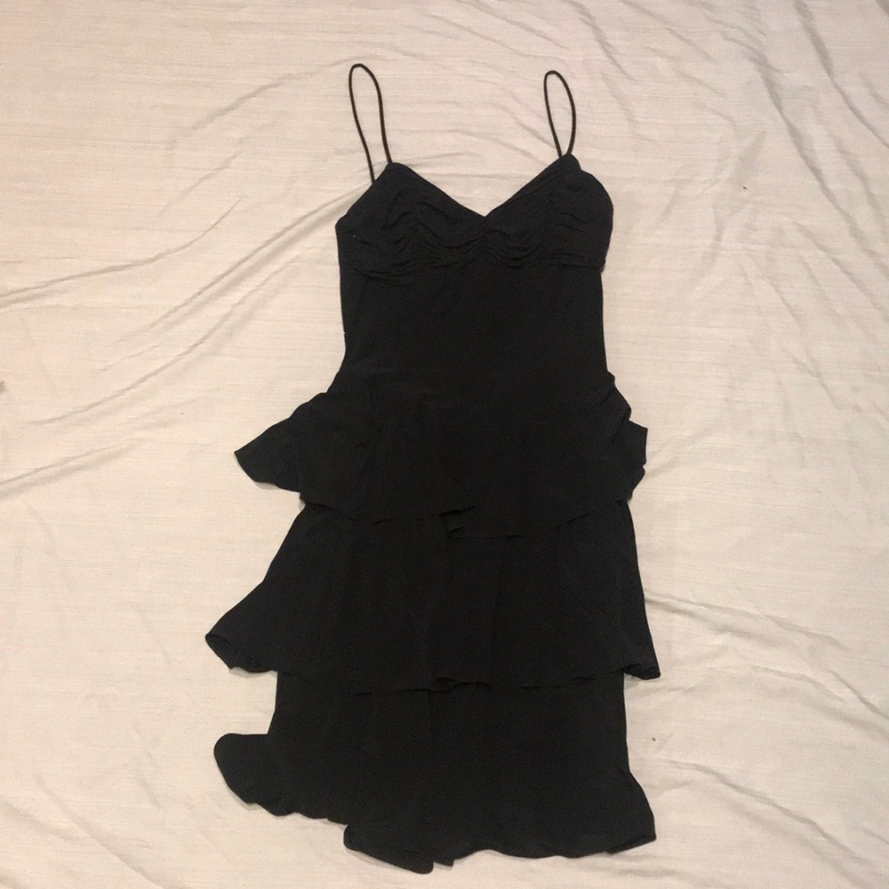 A black dress